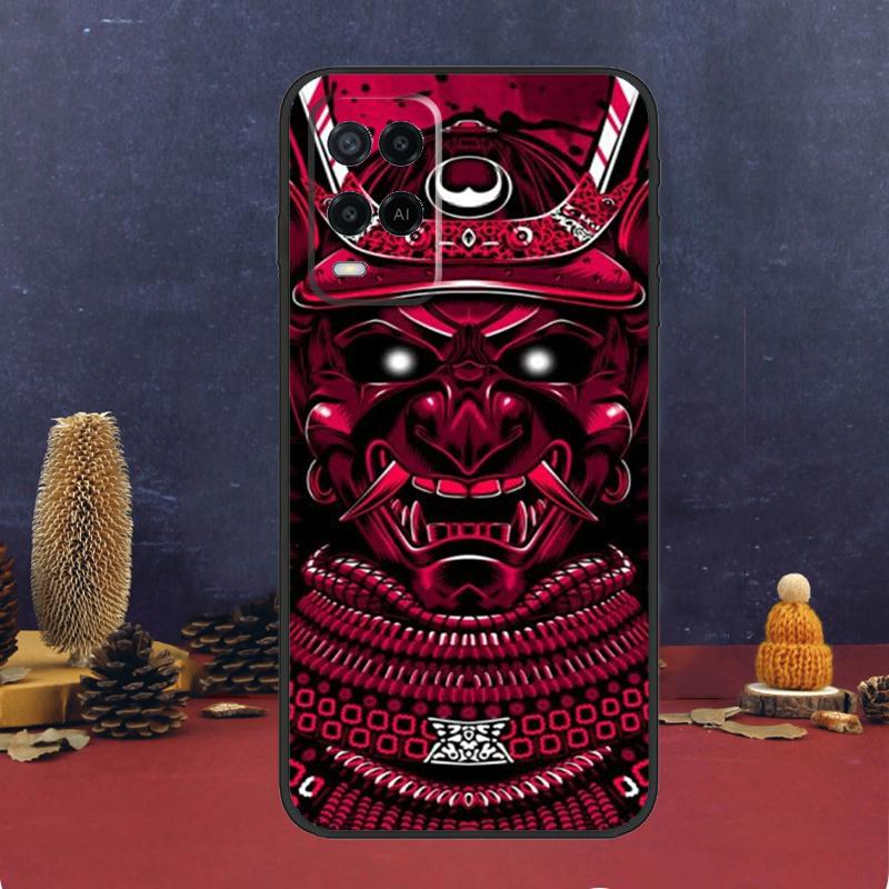 

Маска Самурая Чехол Демон Для Oppo A16 A76 A96 A17 A57 A40 A60 A80 A98 A58 A78 A18 A38 A54 A74 A94 A15 A5 A6 Pro OPPO A78 5G