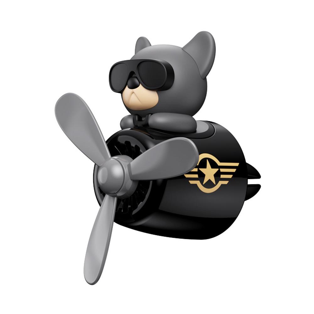 Odświeżacz powietrza do samochodu Niedźwiedź Pilot Akcesoria samochodowe Wewnętrzny dyfuzor do perfum Obrotowy wylot śmigła Zapach magnetyczny Projekt