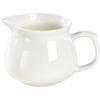 White Porcelain Tea Set: 270ml Pitcher, 190ml Fairness Cup, Milk Pitcher, and Blue & White Landscape Divider.