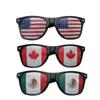 Football Fans Wear Sticker Glasses On the Field To Cheer for Athletes, Cheer for Props and Decorations, and Give Gifts To Friend
