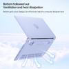 For MacBook Pro 16 inch (2024) (2023) (2021) (A2485/A2780/A2991) Case Kickstand Heat Dissipation Laptop Cover