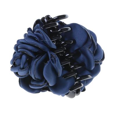 Mode Stoff Rose Blume große Haarklemme Klaue Clip Zubehör Geschenk 4 Farben