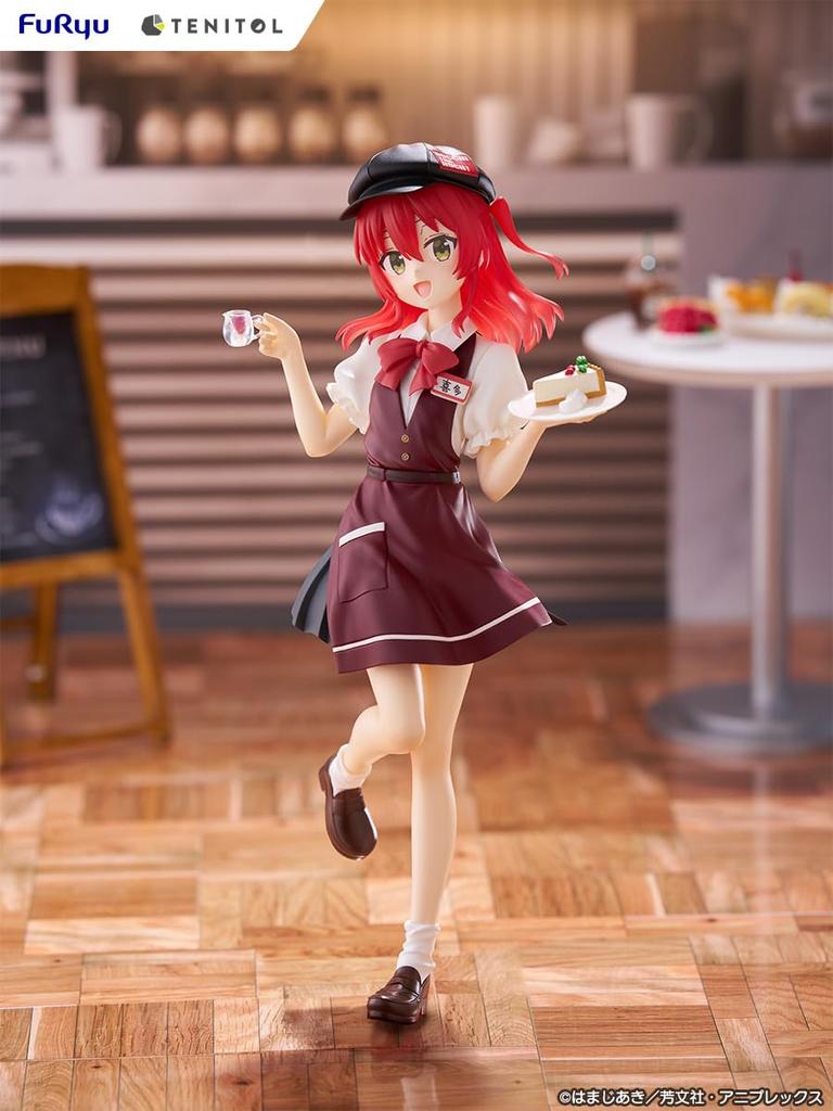TENITOL Bocchi the Kita Ikuyo Cafe Style Painted Complete Figure Rock! Ver.