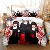 Personality Babymetal Band Printed Bedding Set New Soft Skin Friendly Duvet Cover Pillowcase Comfortable Bedroom Bed Linens Home