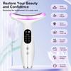 7-Color Light Neck Massager Microcurrent Lifting Tightening Facial Skin Care Device Home Use Gift