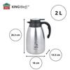 Termos Dzbanek Konferencyjny Na Kawę Herbatę 2L Kinghoff Kh-1994