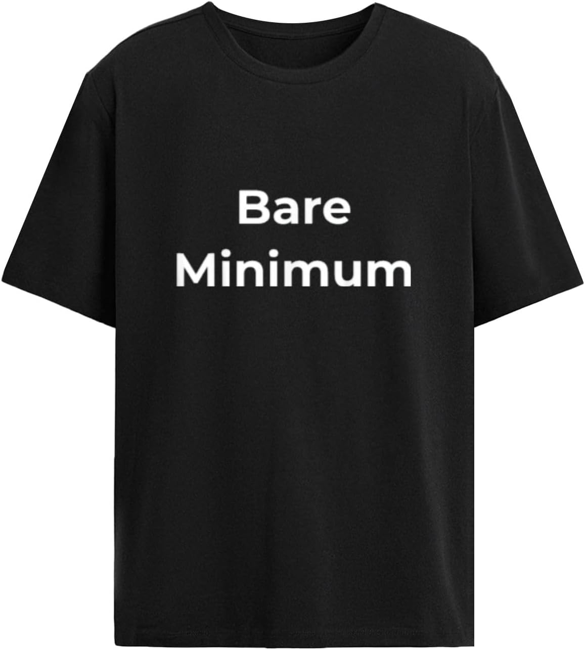 Bare Minimum 1pcs t-Shirts Set for Mens Graphic Cool S разноцветный