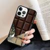 Toast Foodie Chocolate Phone Case Back Cover for iPhone 16 15 SE2020 14 13 11 12 Pro Max mini XS XR X PlusS Fundas Coque