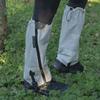 Confezione da 2 Cinghie Elastiche per Stivali Installazione Rapida Base Antiscivolo per Scarpe Cinghia per Gamba per Calzature da Esterno