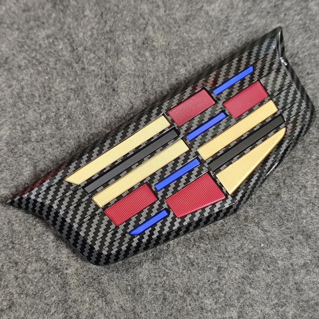 Metal New Car Front Hood Grille Emblem Rear Trunk Badge Cover for Cadillac CT4 CT5 XT5 XT6 XTS ATS-L Sticker Accessories