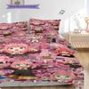 Anime Set Cute Characters Threepiece Set 1 Duvet Cover 2 Pillowcase Without Core Bedding Set Christmas Birthday Gift Soft And Comfortable