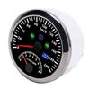 85mm 200kmCelsiush GPS Speedometer 0‑8000rpm Tachometer Gauge LCD Red Backlight Waterproof for 12VCelsius24V Car Boat Yacht RV Truck