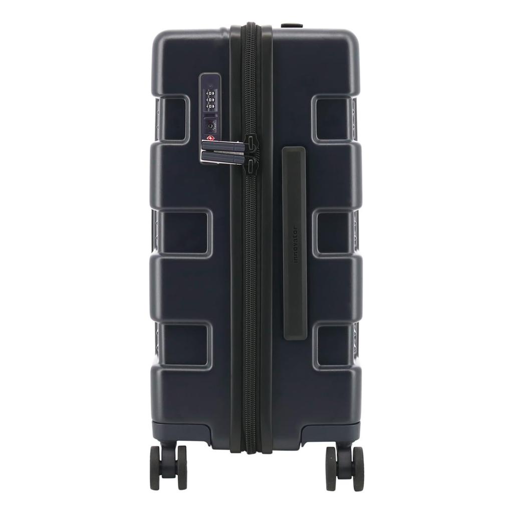 Innovator Carry Wagon IW33 Suitcase, Lightweight, 39L, 54cm, 3kg, Carry-on Bag, TSA Lock, Carry-on, 2-Year Warranty, FJORD BLUE