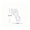 20Pairs Silicone Eyeglass Anti‑Slip Grips 3 Sizes L/M/S Glasses Ear Hooks Holder Non‑Slip For Most Eyewear Sunglasses