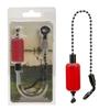3PCS 3 Colors Fishing Alarm Chain Iron Fishing Alarm Hanger Bite Indicator Alerter  Outdoor Use