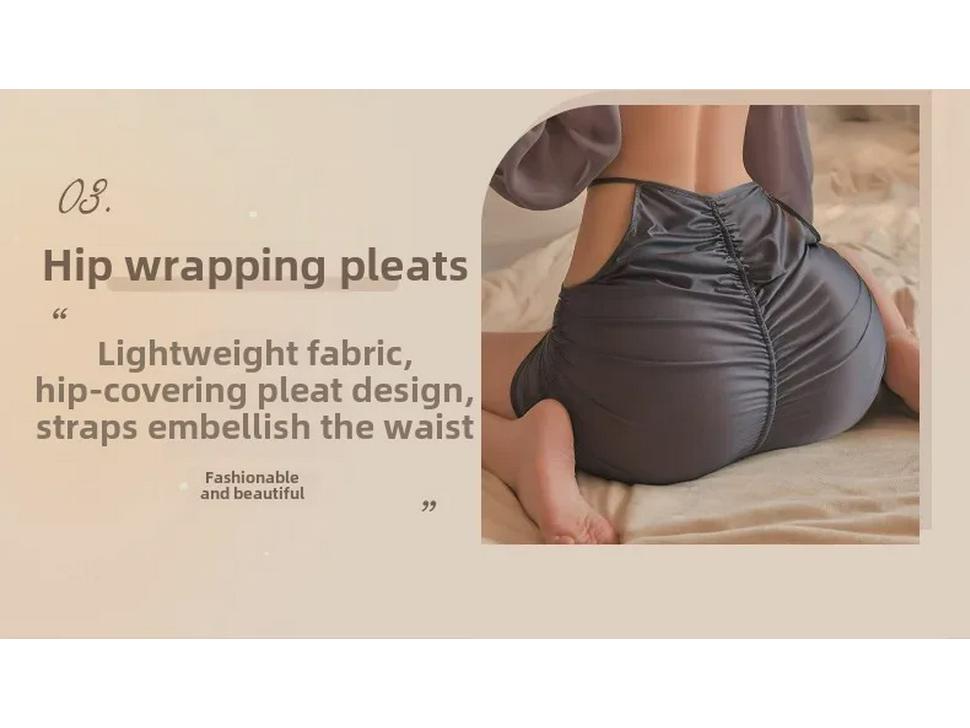 Manyan Deep V Sexy Lingerie: Goddess Nightclub Secretary Suit