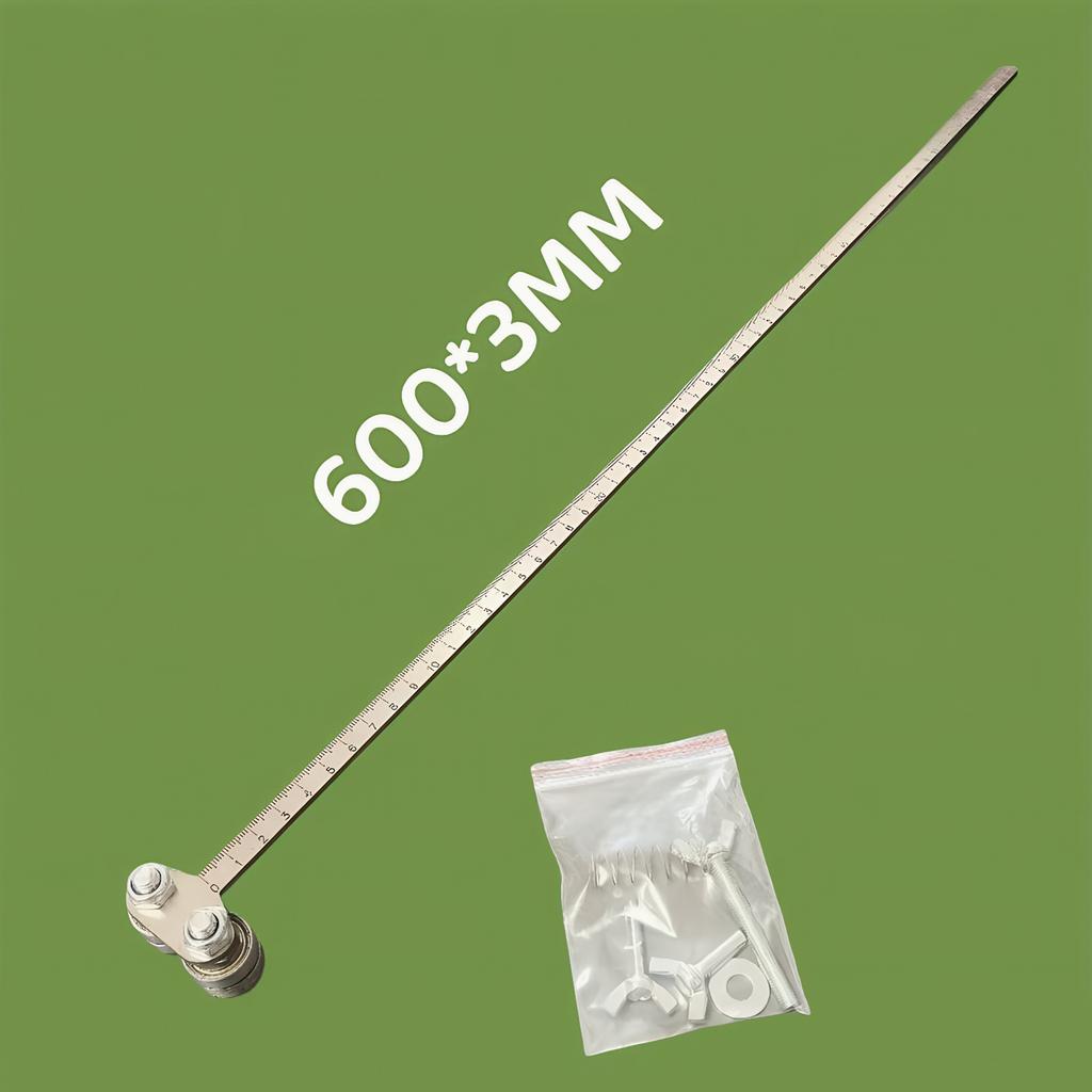 Circular Saw Guide Ruler Adjustable Precise Measurement Ruler Cutting Guide Backing Ruler Woodworking Board Cutting Tool