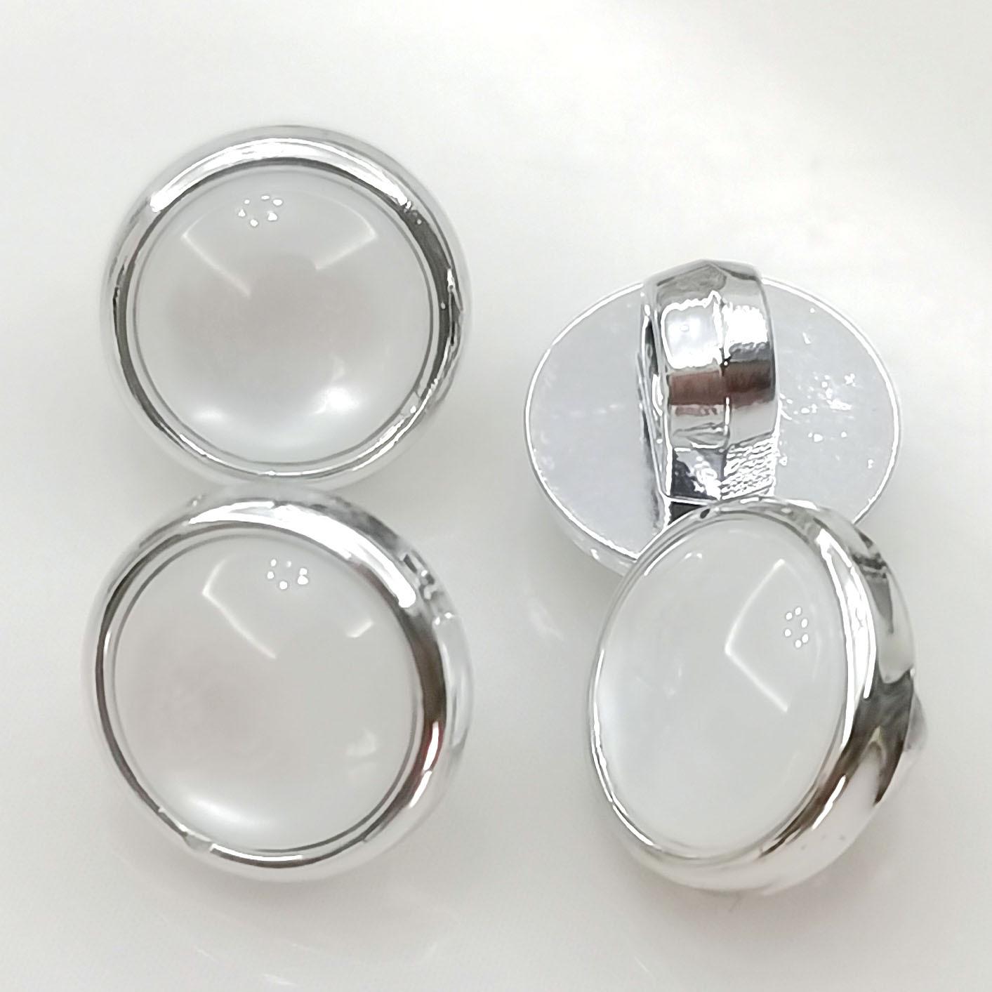 

10 шт. красивых пуговиц на ножке, круглых, золотистого цвета, перламутровых, женских, блузок, пальто, одежда, аксессуары 11.5mm серебряный