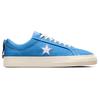 Converse One Star Pro Comfortable Non-Slip Shock Absorbing Wear-Resistant Low-Top Skate Shoes Unisex Sneakers Blue A10074C