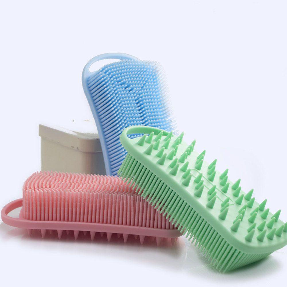 

Кошачья расческа для ухода Мягкий силиконовый крючок Щетка для ванны Детские души Чистящие пузырьки Нетоксичные щетки