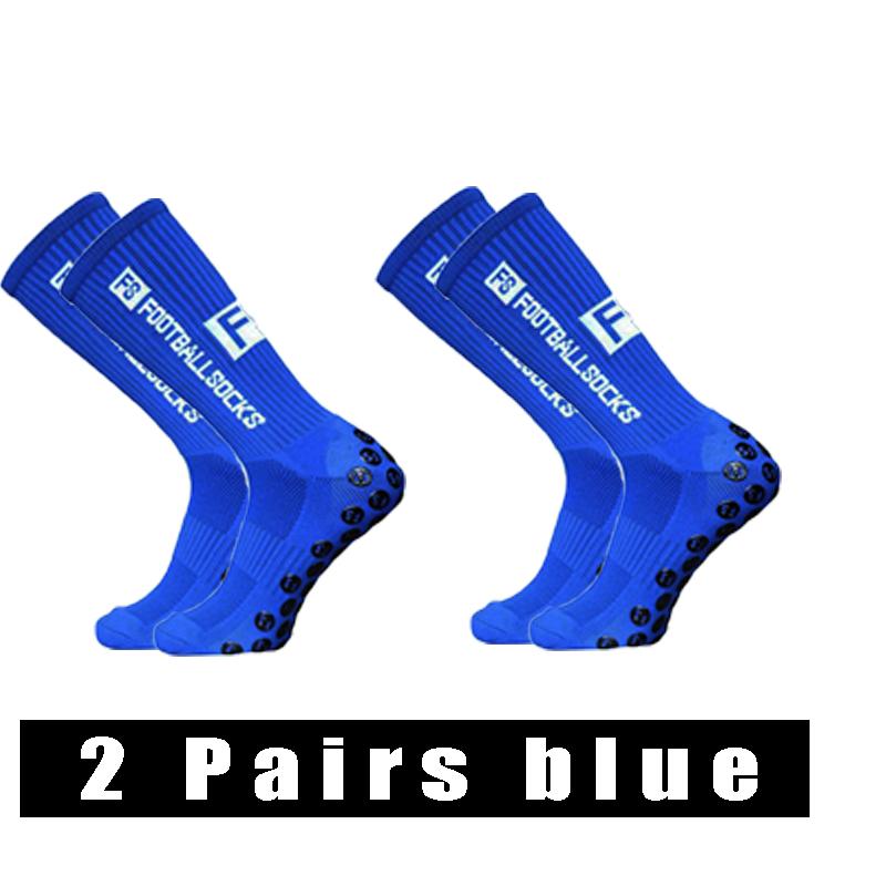 Calcetines de Fútbol Profesionales con Agarre Antideslizantes para Hombre Calcetines Deportivos para Fútbol Deportes Calcetines de Entrenamiento de Fútbol 2 Pares Regalo de Calcetines Masculinos