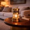 Brass Protector Oil Lamp Adjustable Wick Miners Safety Lantern