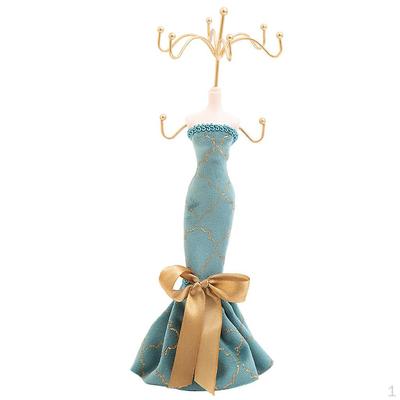 Dame Figur Schmuck Halter Hängende Halskette Ohrring Armband Orgaziner Display Ständer für Theke