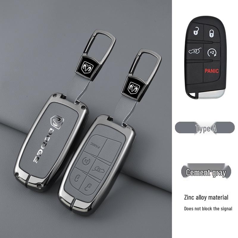 Dodge Journey & Ram Key Case for Old Style Models - Stylish Men's Remote Car Shell