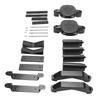 Baby Gate Handrail Mount Base High Strength Plastic Strong Load Bring Baby Gate Banister Adapter for Home