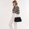 Suin Flower Chain Bag - Black