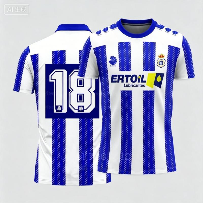 26 Lässiges Auswärtsspieltrikot - Fußballverein Sommer Sport T-Shirt - Herren Lässiges Kurzarm Rundhals 3D Gedrucktes T-Shirt