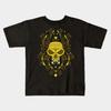 Boys Girls Soft Cotton Graphic Tees Golden Skulltula T-shirt Breathable Daily School Wear Kids T-Shirts