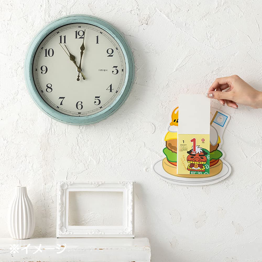 Sanrio Sanrio Calendar 2023 Wall Hanging Gudetama Gudetama Daily Calendar 365 Patterns Rokuyo All Display Character 203343 SANRIO (SANRIO)