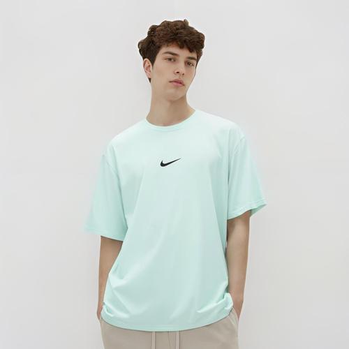 Nike Solid Color Logo Print Sports Dopamine Breathable Short Sleeve T-Shirt Men