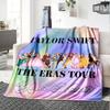 Name Custom Swift Print Flannel Blanket High Quality Warm Comfortable Cover for All Seasons Perfect for Gifts Home Decor