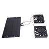 Dual Solar Fan Kit 12V 10W Monocrystalline Silicon Easy To Use Solar Panel Powered Fan for RV Car Boat