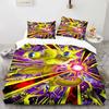 3D Print Dragon Ball Super Saiyan Son Goku Duvet Cover Bedding Set Double Twin Full Queen King Kids Bedclothes Quilt Cover
