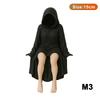 Mysterious Statue Gothic Death Black Robe Queen Figure Bookshelf Sculpture 3D Printed Spooky Sitting Statues Desktop Ornaments