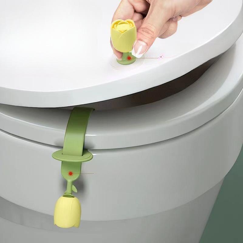 Toilettendeckelheber, Keine schmutzigen Hände, Toilette Handliches magisches Werkzeug, Zuhause Intelligenter Toilettensitz, Silikon Toilettendeckelöffner