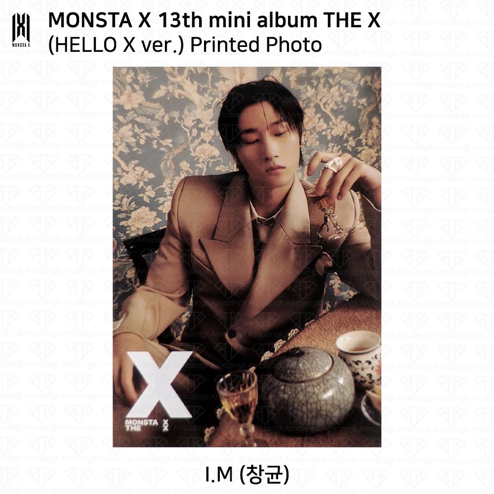 Monsta X The 13th Mini Album THE X Photobook Ver Hello X Ver Official Photocard