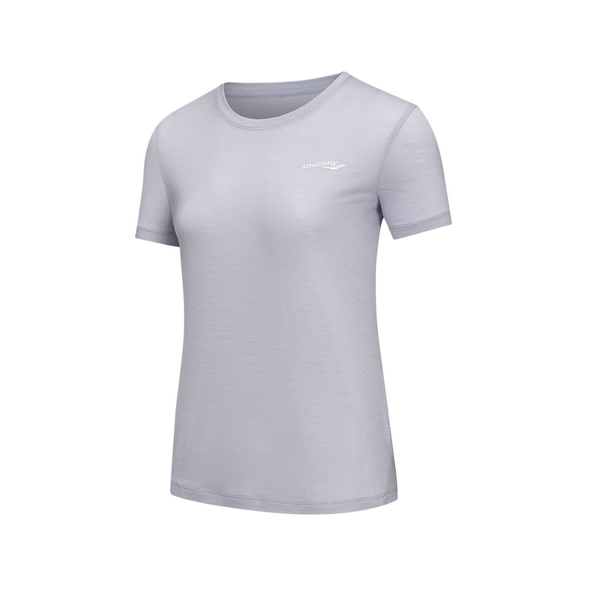 Saucony Round Neck Comfortable Pullover Short Sleeve T-Shirt Women tops SA1269ST31T-PP030 S