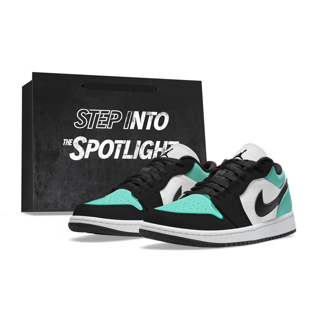 Jordan Air Jordan 1 Low top Skateboard Shoes Unisex Blue 553558-165(Team963-SBOX)