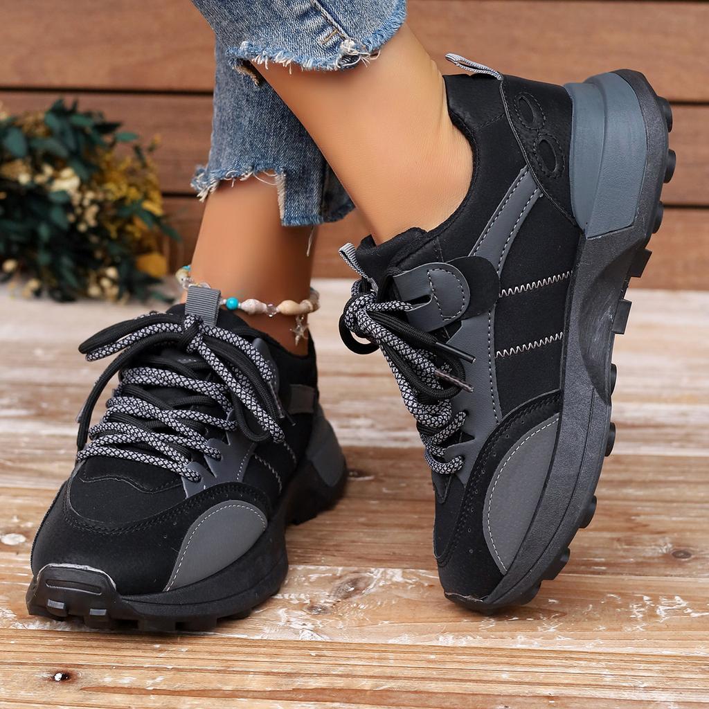 Fashion 2024 Summer Women Shoes Lace Up Comfortable Running Comfort Sneakers Outdoor Shoes New Anti-slip Running Shoes Zapatos De Mujer