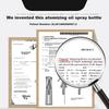 FLAIROSOL Spray Bottle, Dutch Patented Atomizing Oil Sprayer, Air Fryer, Home Kitchen Glass Spray Bottle, Olive Oil Bottle