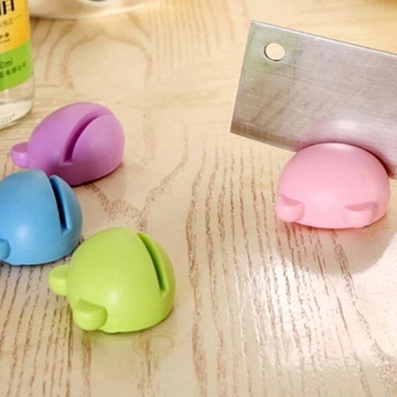 Cartoon Shape Knife Sharpener Kitchen Kinves Sharpener Whetstone for Sharpening MIT