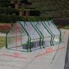 Outdoor Greenhouse Bottomless Flower Bed Clear Tent Without bracket Heat Preservation Cover Garden Raised Bed GalvanizedPortable