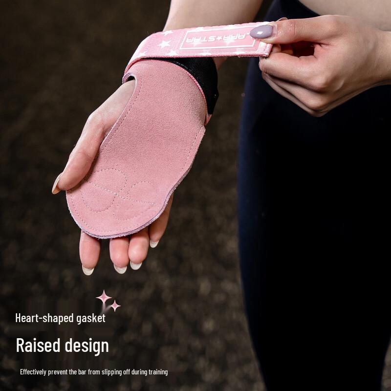 Larastar Cowhide Fitness Gloves with Wrist Support
