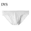 Comfortable Men Briefs Mid-rise High Elasticity Tight Fit Breathable Panties Mesh Stitching Sexy Underwear Solid Color Daily Wear Fine Lines