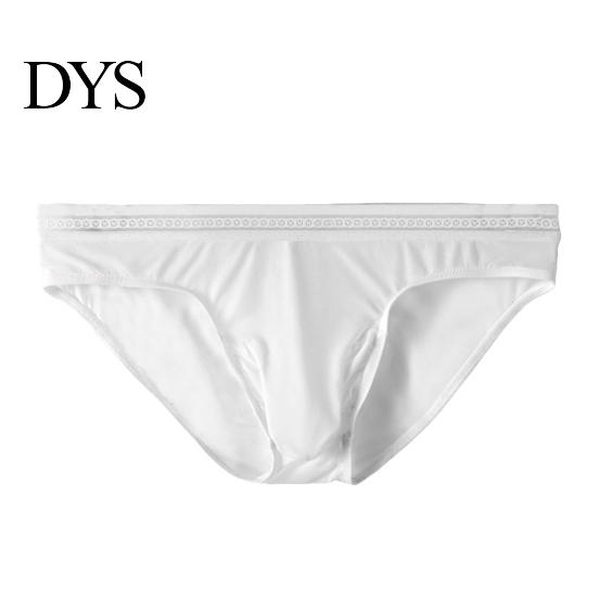 Comfortable Men Briefs Mid-rise High Elasticity Tight Fit Breathable Panties Mesh Stitching Sexy Underwear Solid Color Daily Wear Fine Lines
