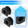 No.K200334/25918986 Front Left Front Right Stabilizer Sway Bar Bushing Kit for CHEVROLET EQUINOX 2010-2017 Rubber Suspension Kit Black 2 Pcs